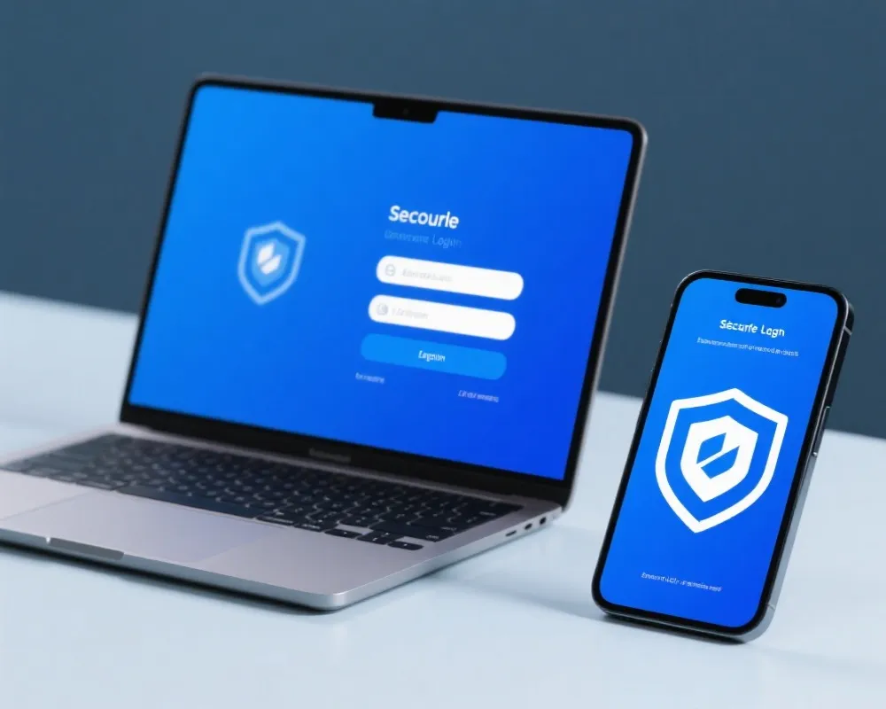 安全登录与设备防护示意图